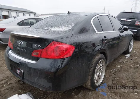 2013 Infiniti G37X z USA, uszkodzony, nr VIN JN1CV6AR3DM358810